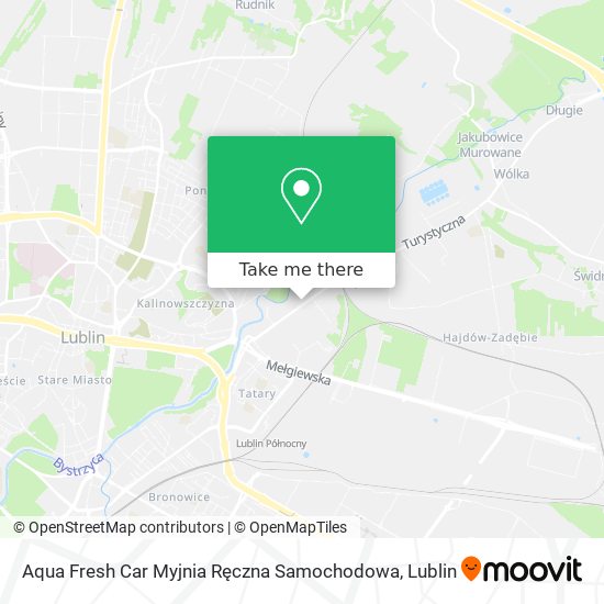Aqua Fresh Car Myjnia Ręczna Samochodowa map
