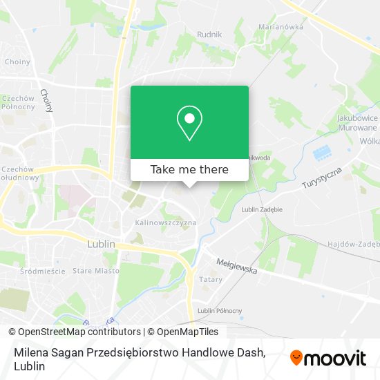 Milena Sagan Przedsiębiorstwo Handlowe Dash map