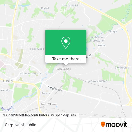 Carplive.pl map