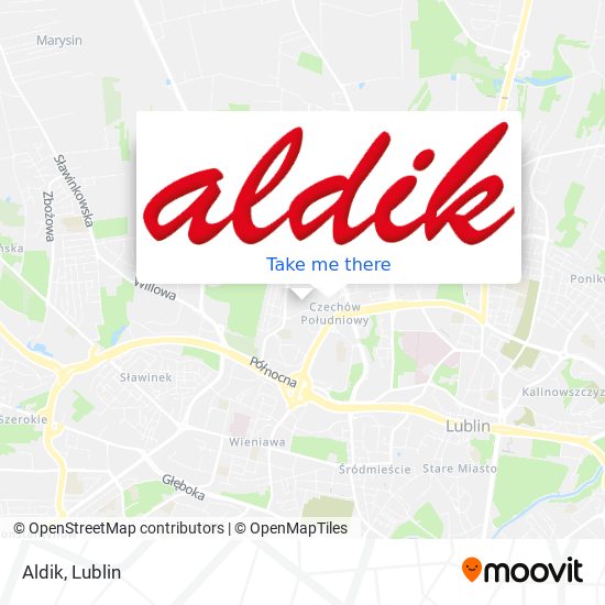Карта Aldik