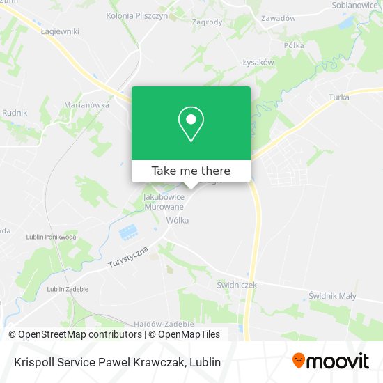Krispoll Service Pawel Krawczak map