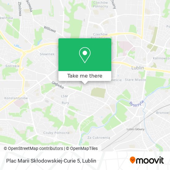 Plac Marii Skłodowskiej-Curie 5 map