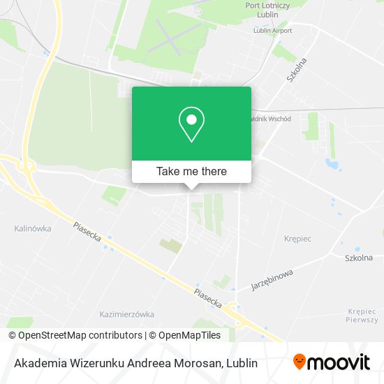 Akademia Wizerunku Andreea Morosan map