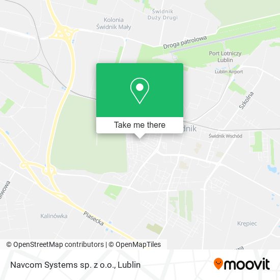 Navcom Systems sp. z o.o. map