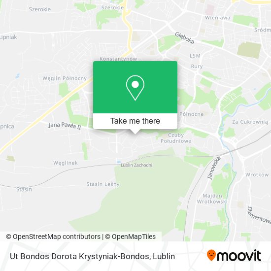 Ut Bondos Dorota Krystyniak-Bondos map