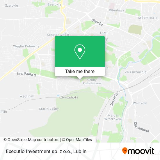 Executio Investment sp. z o.o. map