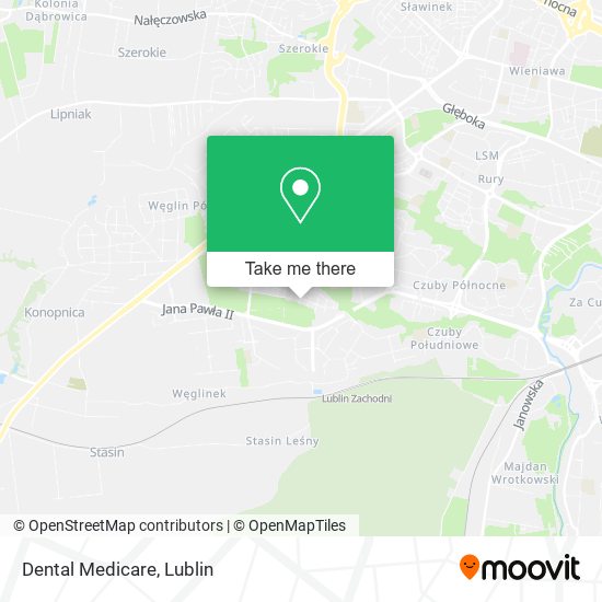 Dental Medicare map