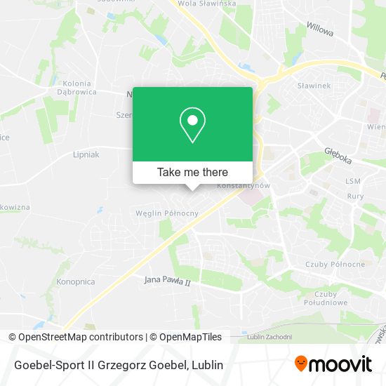 Goebel-Sport II Grzegorz Goebel map