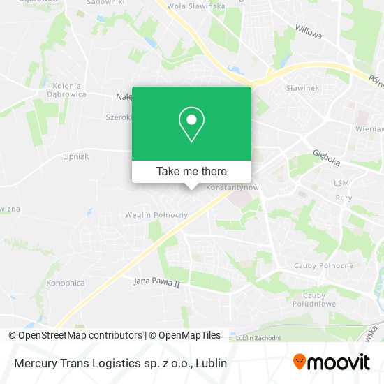 Mercury Trans Logistics sp. z o.o. map