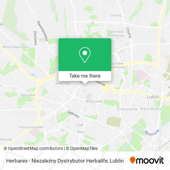 Herbarex - Niezależny Dystrybutor Herbalife map