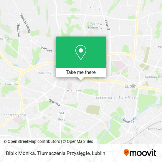 Карта Bibik Monika. Tłumaczenia Przysięgłe