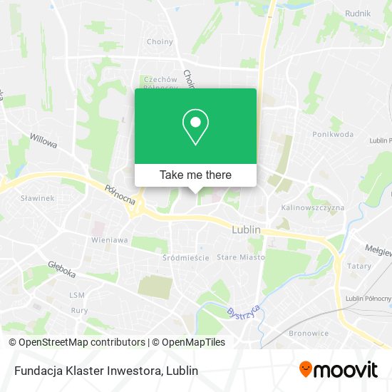 Fundacja Klaster Inwestora map