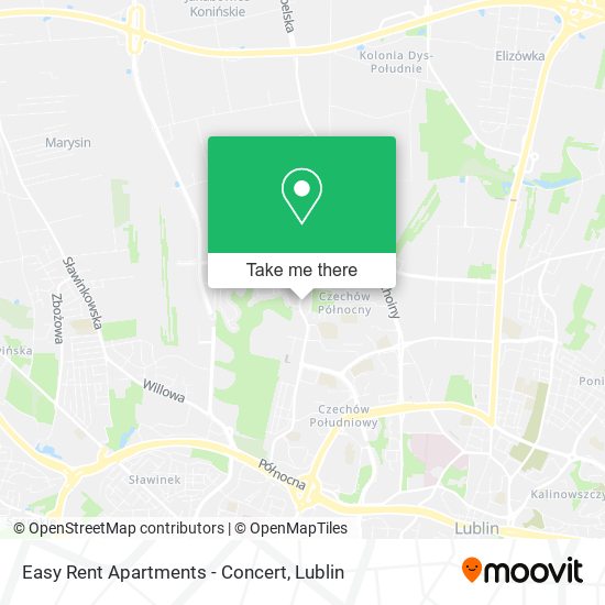 Easy Rent Apartments - Concert map