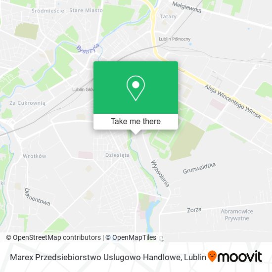 Карта Marex Przedsiebiorstwo Uslugowo Handlowe