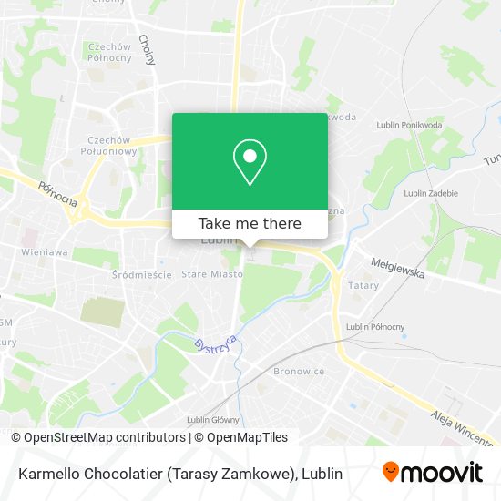 Karmello Chocolatier (Tarasy Zamkowe) map