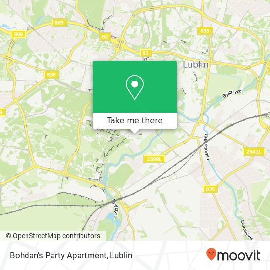 Bohdan's Party Apartment map
