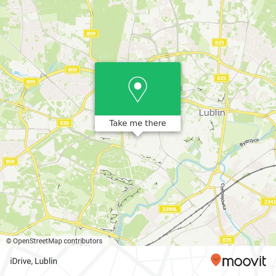 iDrive map
