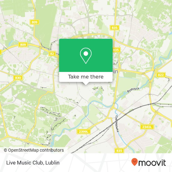 Карта Live Music Club