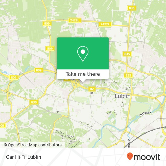Car Hi-Fi map