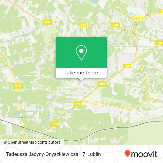 Карта Tadeusza Jacyny-Onyszkiewicza 17
