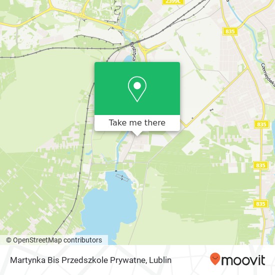 Martynka Bis Przedszkole Prywatne map