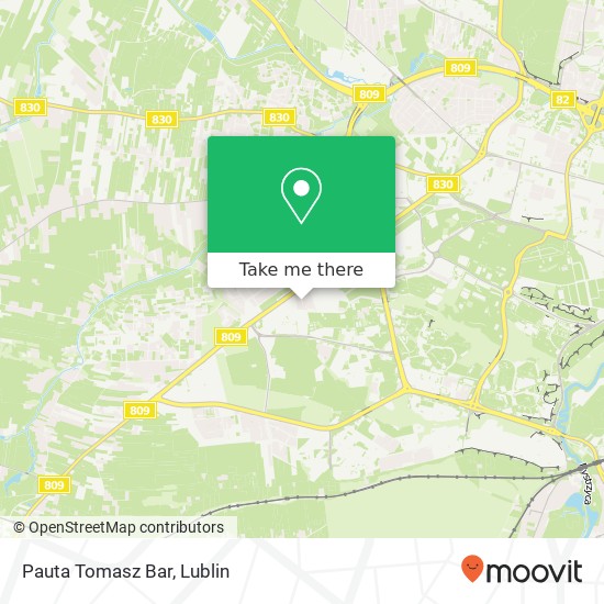 Pauta Tomasz Bar map