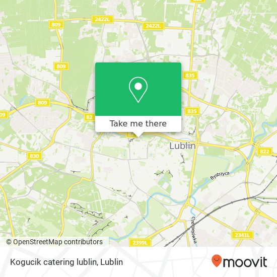 Карта Kogucik catering lublin