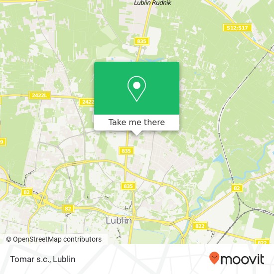 Tomar s.c. map
