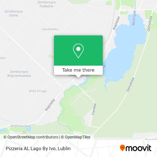 Pizzeria AL Lago By Ivo map