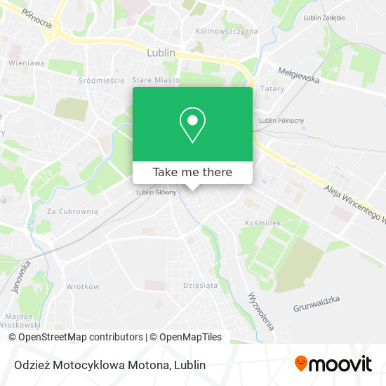 Odzież Motocyklowa Motona map