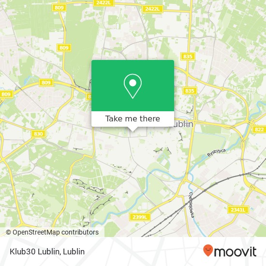Карта Klub30 Lublin