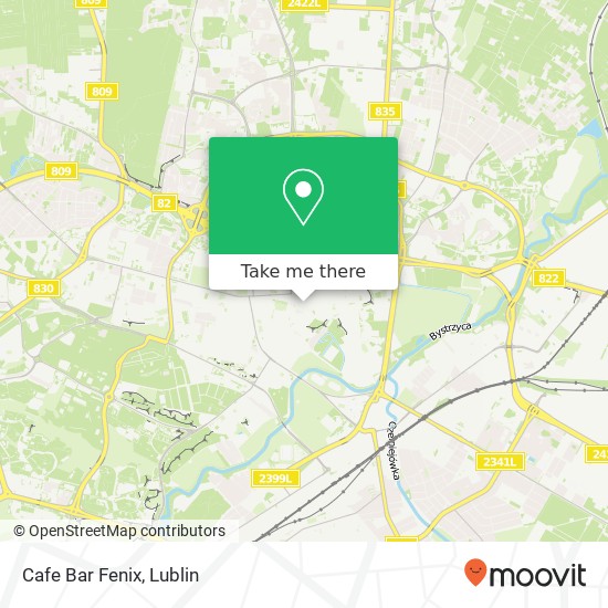 Карта Cafe Bar Fenix