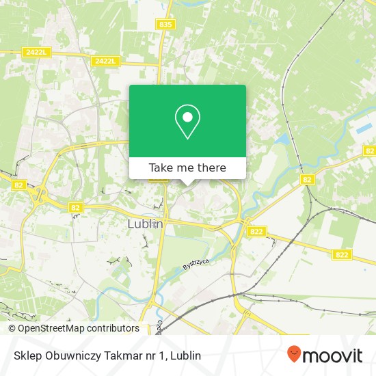 Sklep Obuwniczy Takmar nr 1, ulica Lwowska 12 20-128 Lublin map