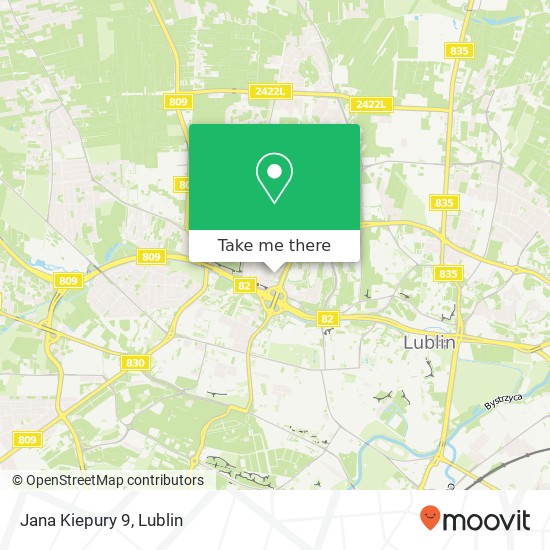 Jana Kiepury 9 map
