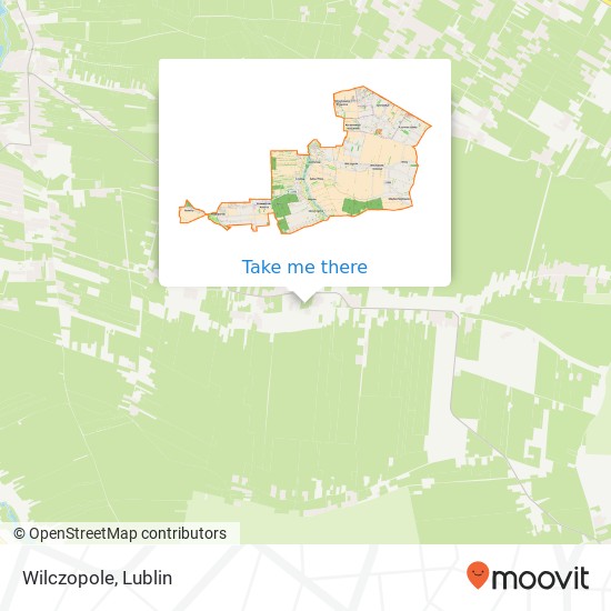 Wilczopole map