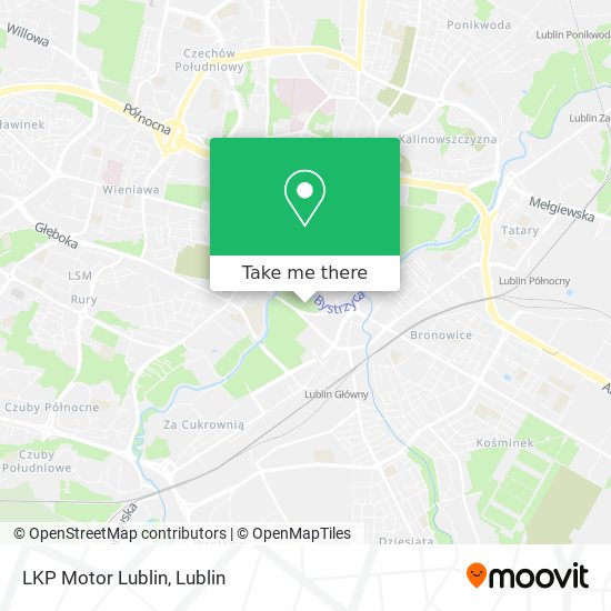 Карта LKP Motor Lublin