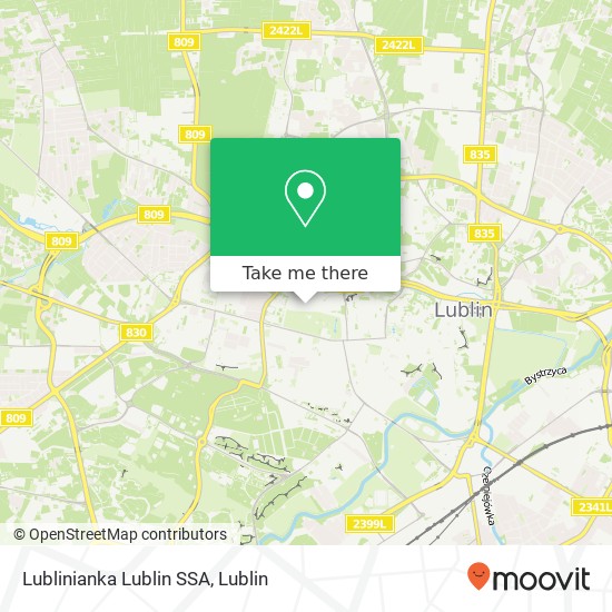Карта Lublinianka Lublin SSA