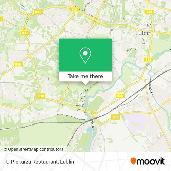 U Piekarza Restaurant map
