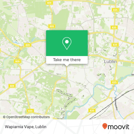 Wapiarnia Vape map