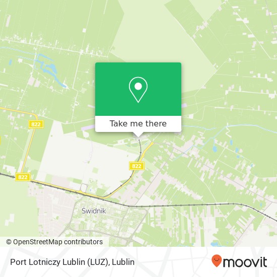 Port Lotniczy Lublin (LUZ) map