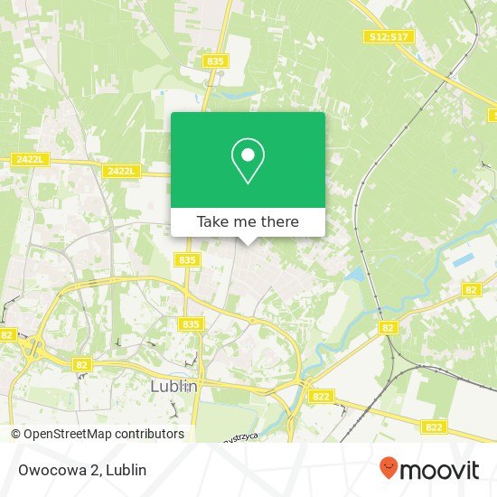 Owocowa 2 map
