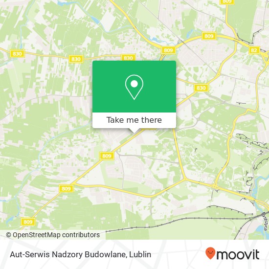 Карта Aut-Serwis Nadzory Budowlane