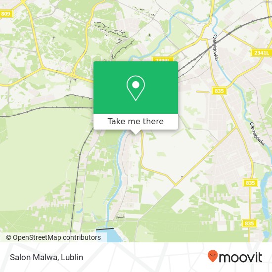 Salon Malwa map