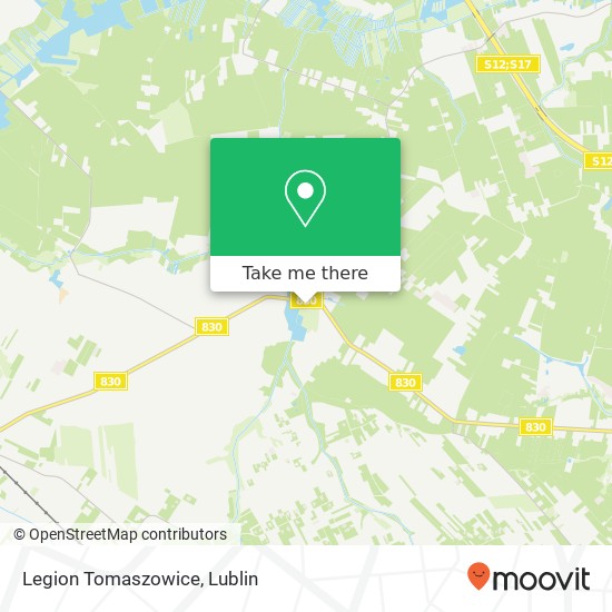 Legion Tomaszowice map