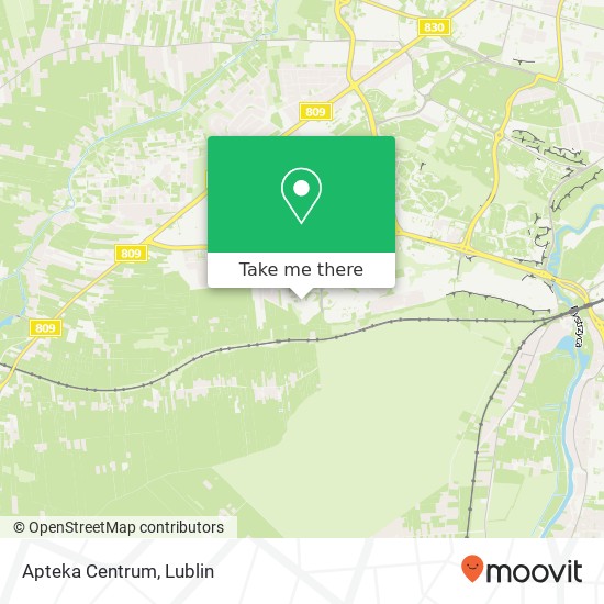 Apteka Centrum map