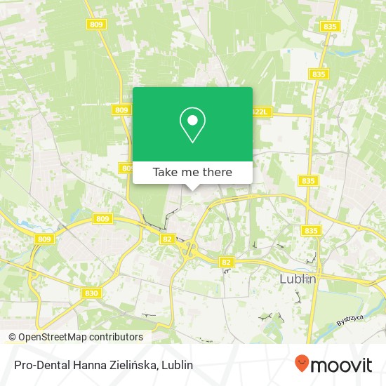 Карта Pro-Dental Hanna Zielińska