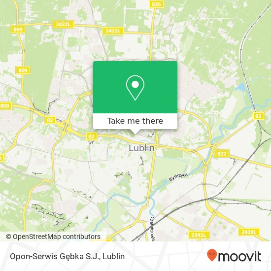 Opon-Serwis Gębka S.J. map