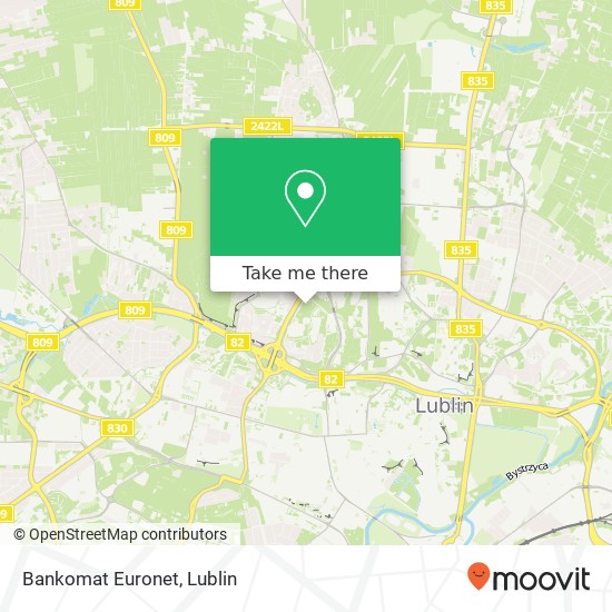 Карта Bankomat Euronet
