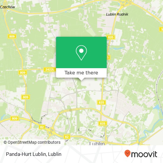 Panda-Hurt Lublin map