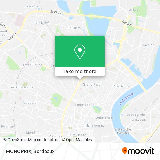 MONOPRIX map